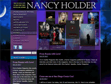 Tablet Screenshot of nancyholder.com